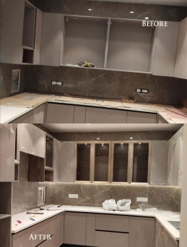 Modular Kitchen Before Renovation