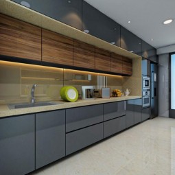 Straight Kitchen
