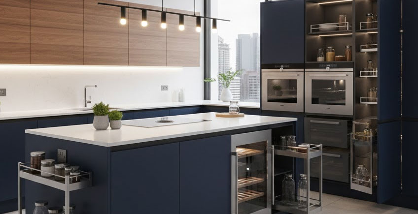 Top Modular Kitchen Manufacturers in Delhi, Kirti Nagar & Noida: Latest Trends for 2025